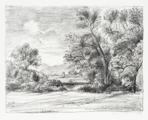Idyllische Auenlandschaft