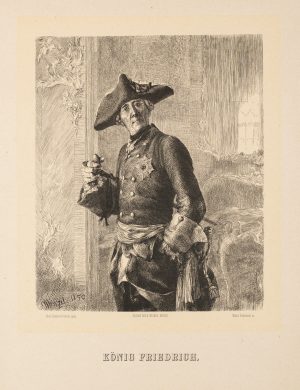 Porträt Friedrich der Große, Der Alte Fritz (1712-1768)