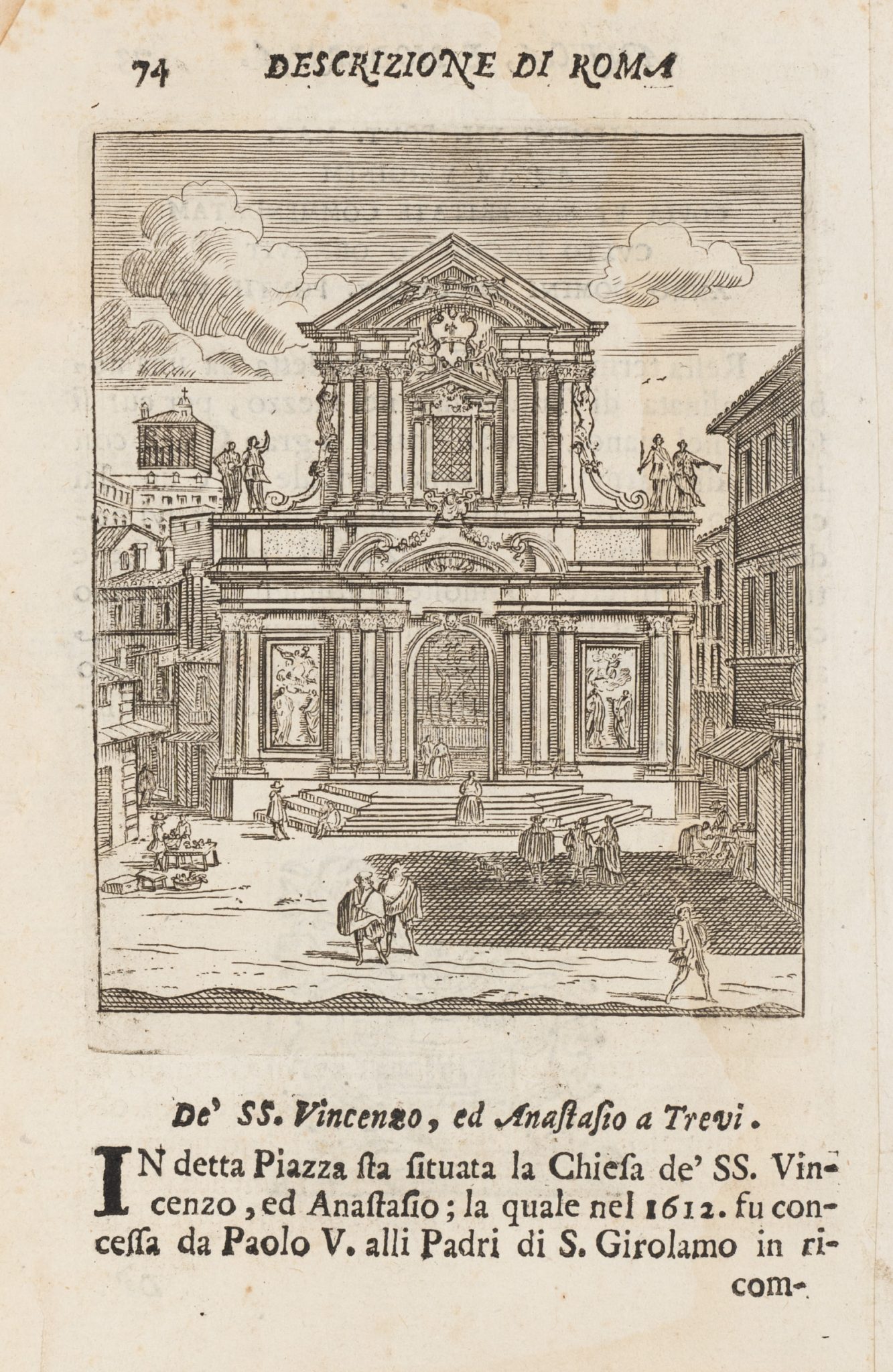 Kirche Santi Vincenzo e Anastasio a Trevi