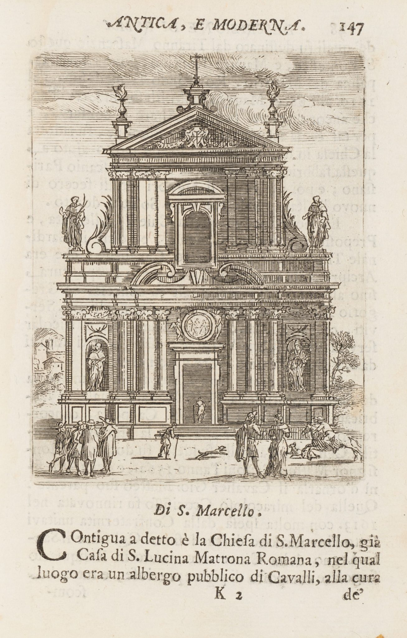 Kirche di S. Marcello in Rom