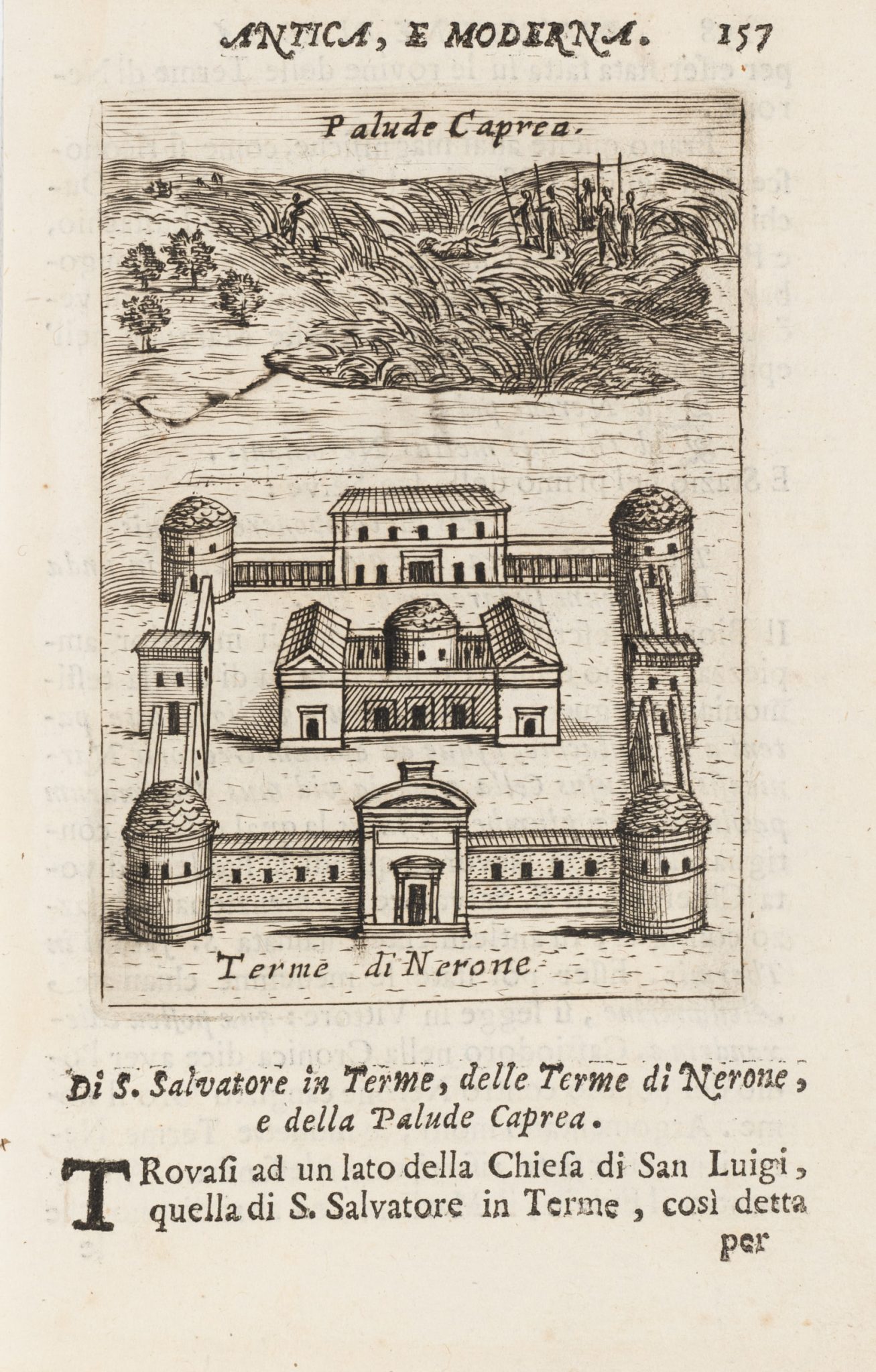 Antike Terme di Nerone in Rom