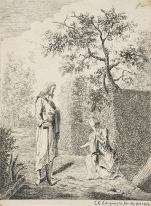 Christus und Maria Magdalena im Garten