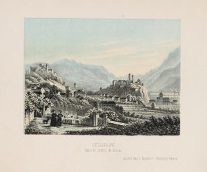 Panorama von Bellinzona, Tessin