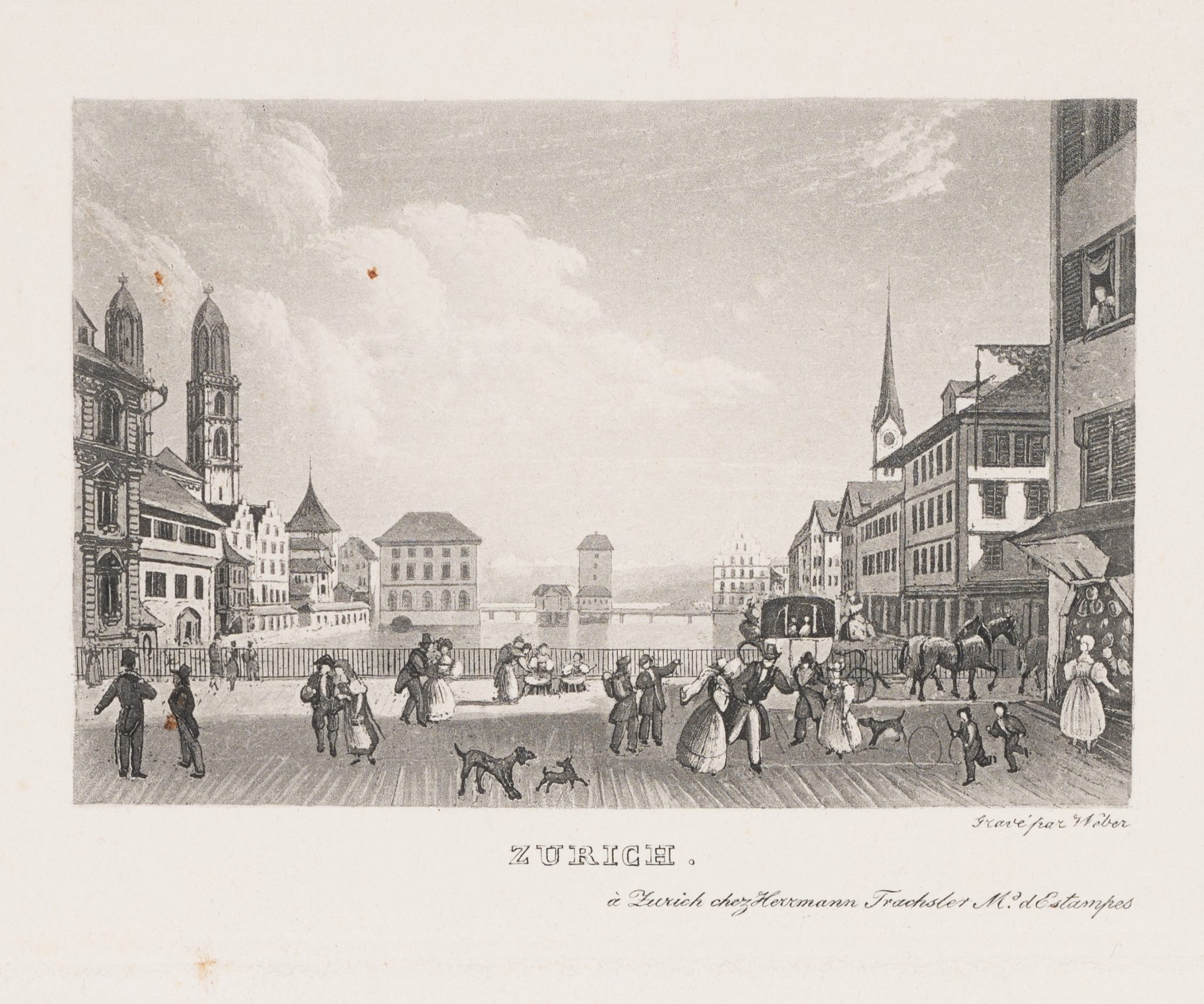Züricher Straßenszene
