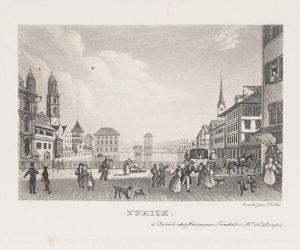 Züricher Straßenszene