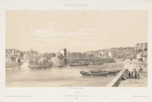 Ansicht der Île Barbe