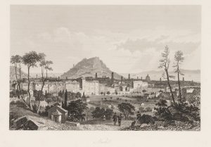 Idyllische Stadtlandschaft. Nizza