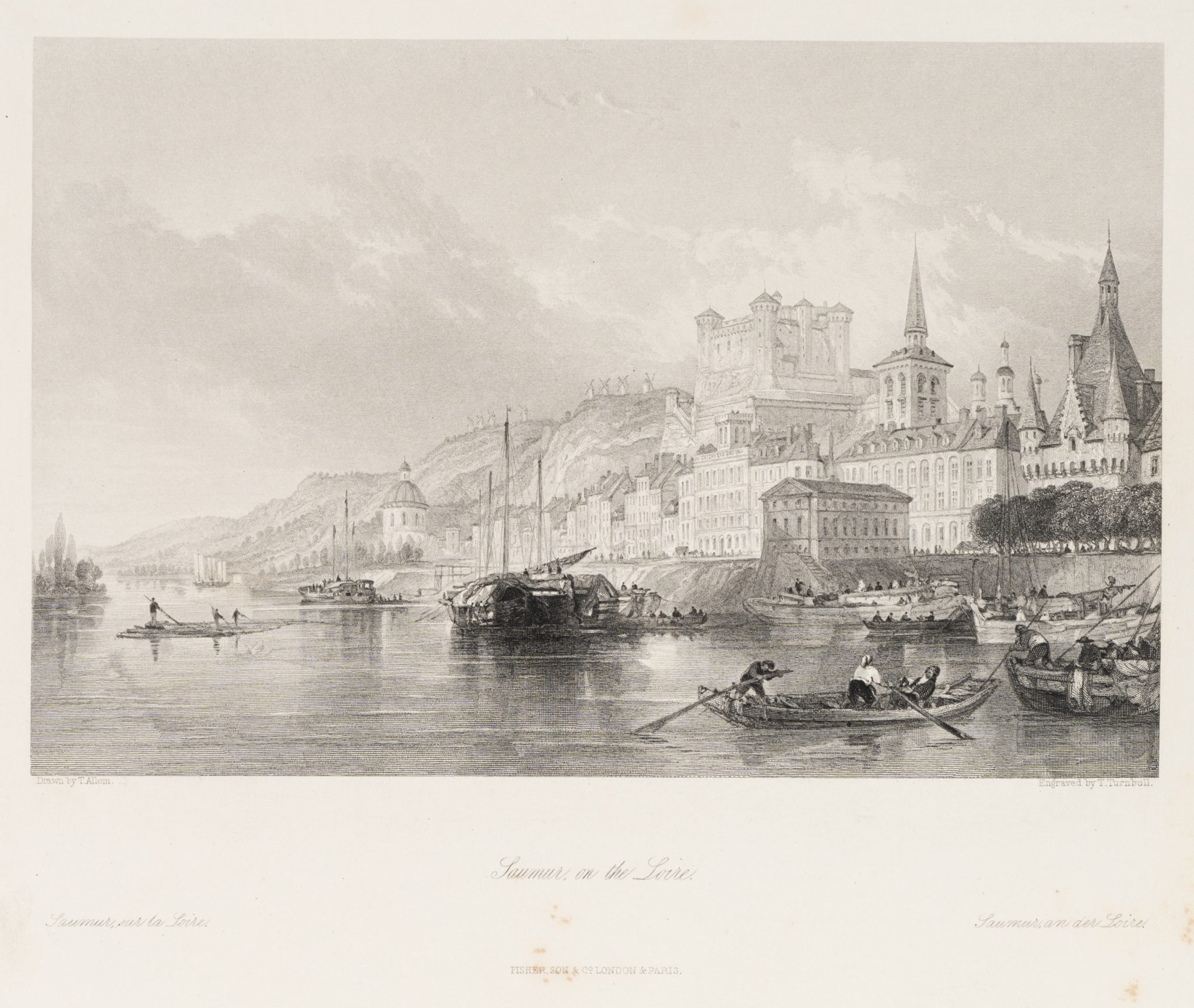 Saumur an der Loire