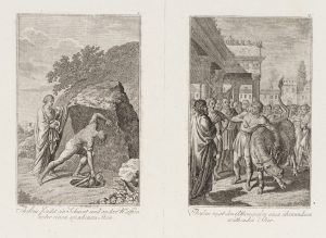 Mythische Szenen mit Theseus