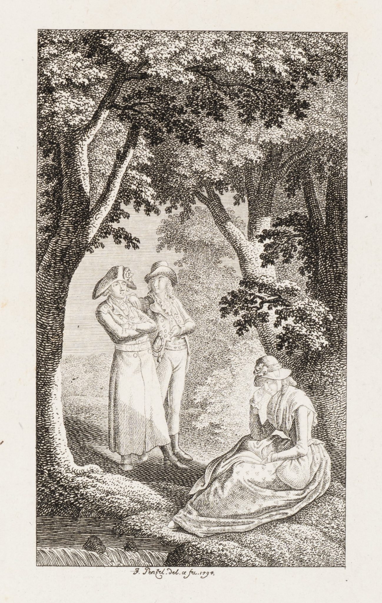Begegnung im Wald