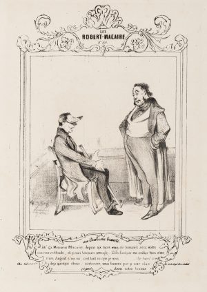 Satirische Sprechstunde bei Robert Macaire