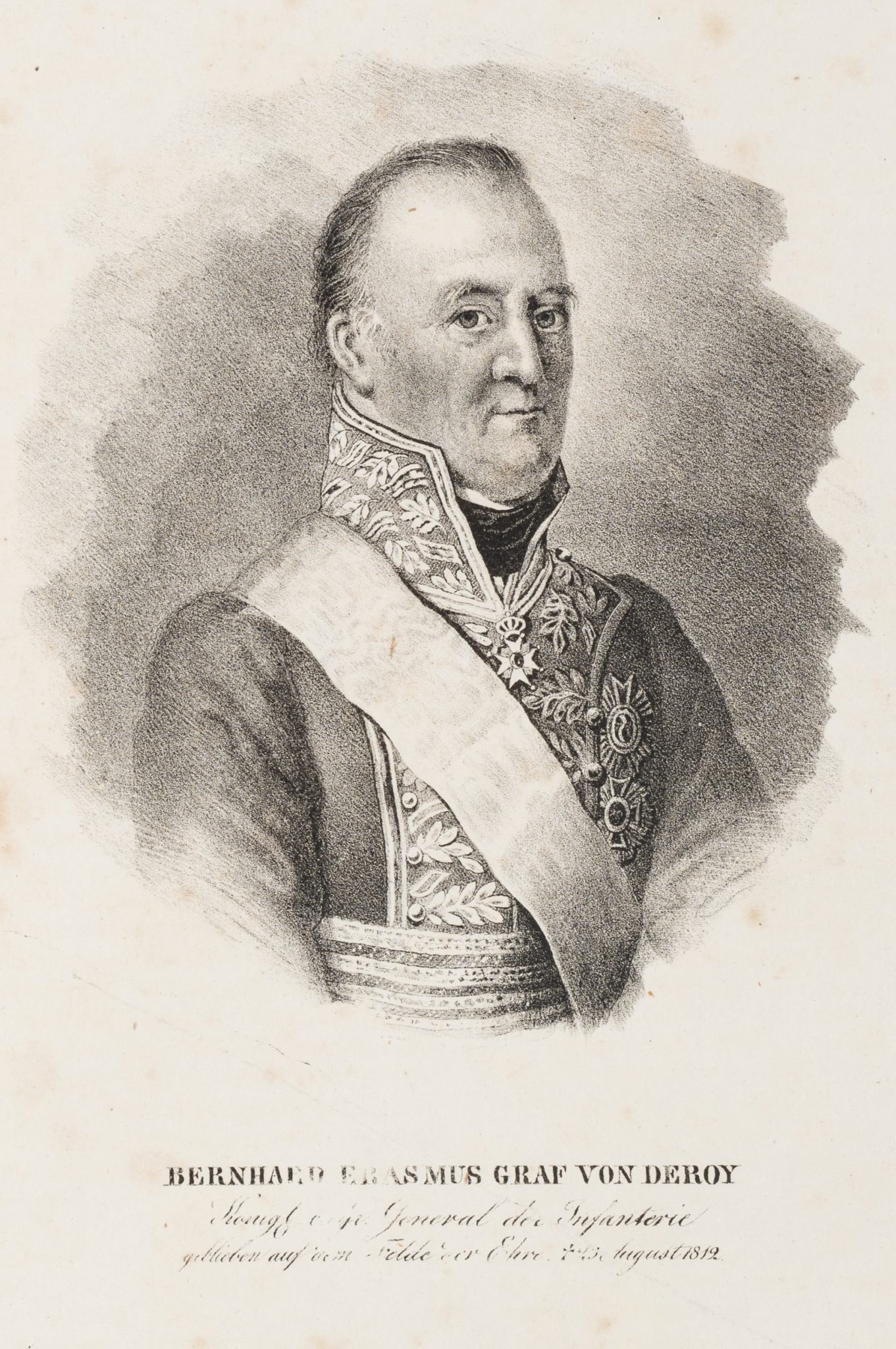 Porträt von Graf von Deroy