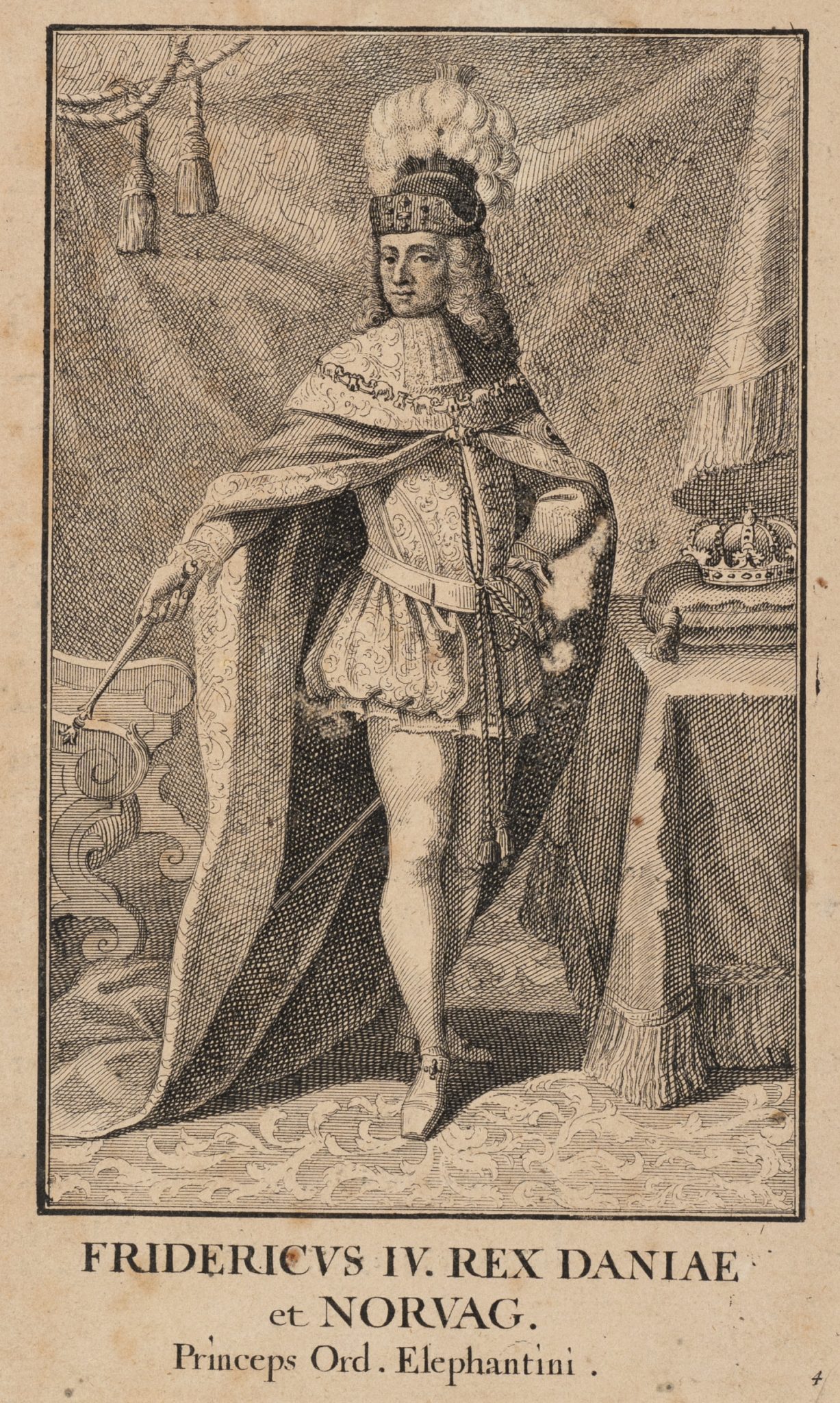 Porträt König Friedrich IV.