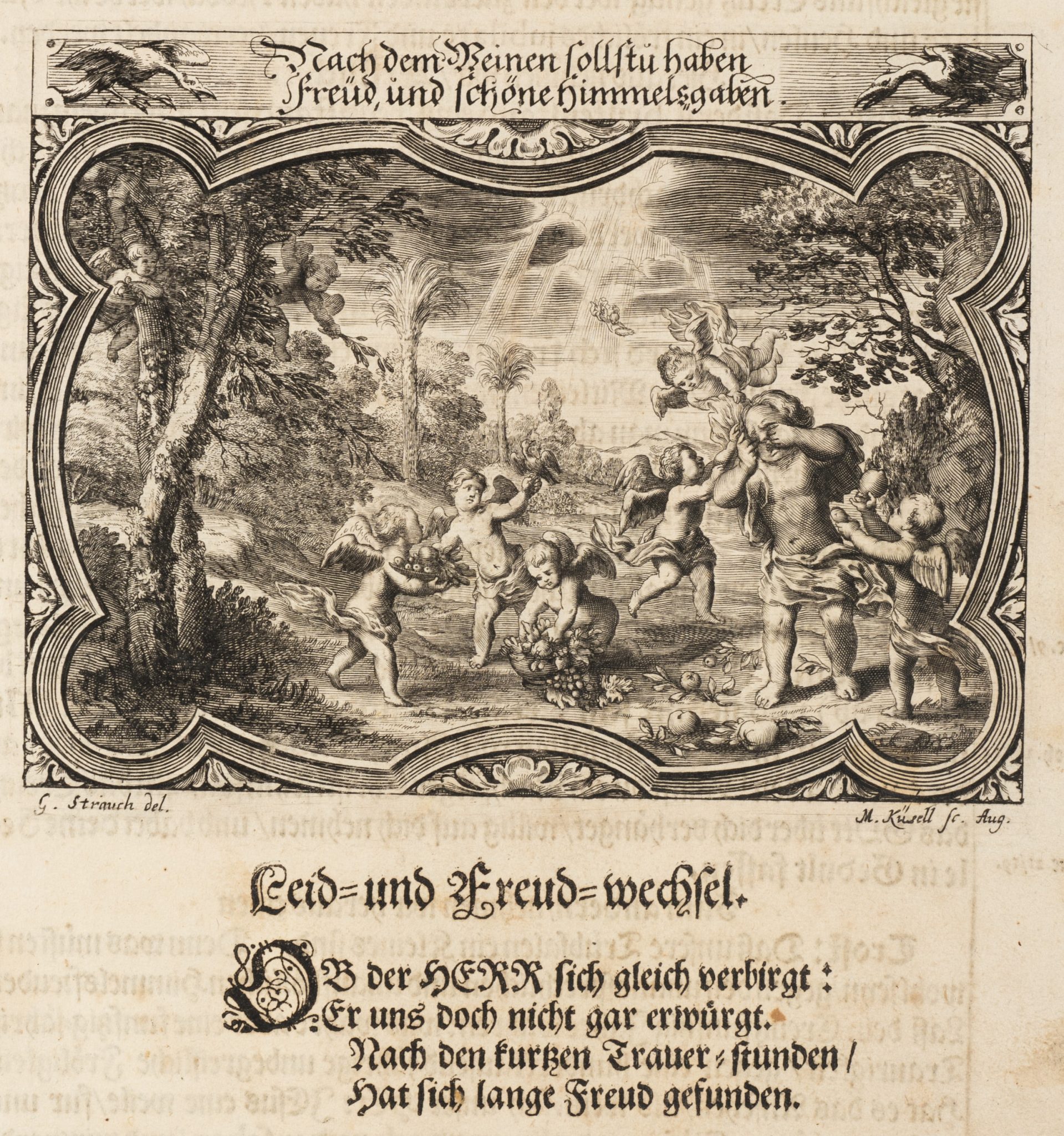 Emblem. Freude und Leid