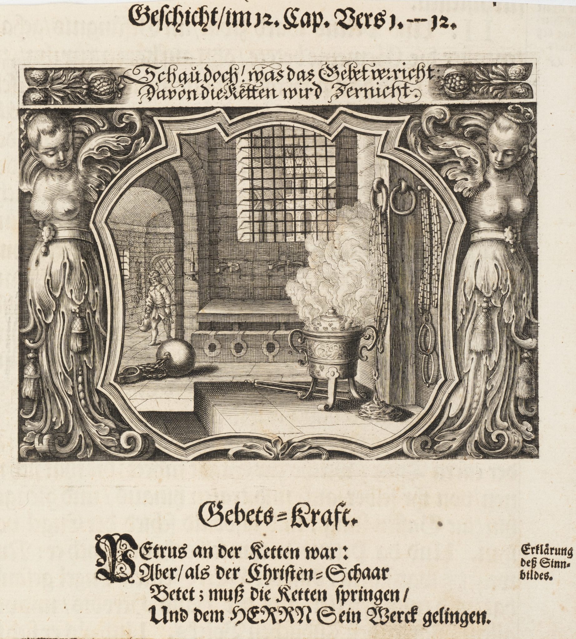 Emblem. Befreiung durch Gebet