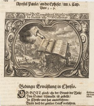 Emblem. Göttliche Offenbarung Epheser