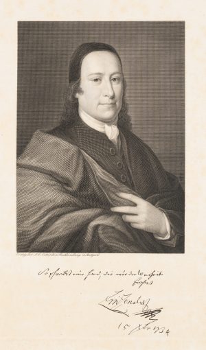 Portrait Nikolaus Ludwig Graf von Zinzendorf