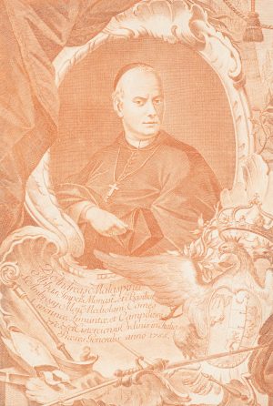 Andrea Malaspina. Porträt eines kirchlichen Würdenträgers