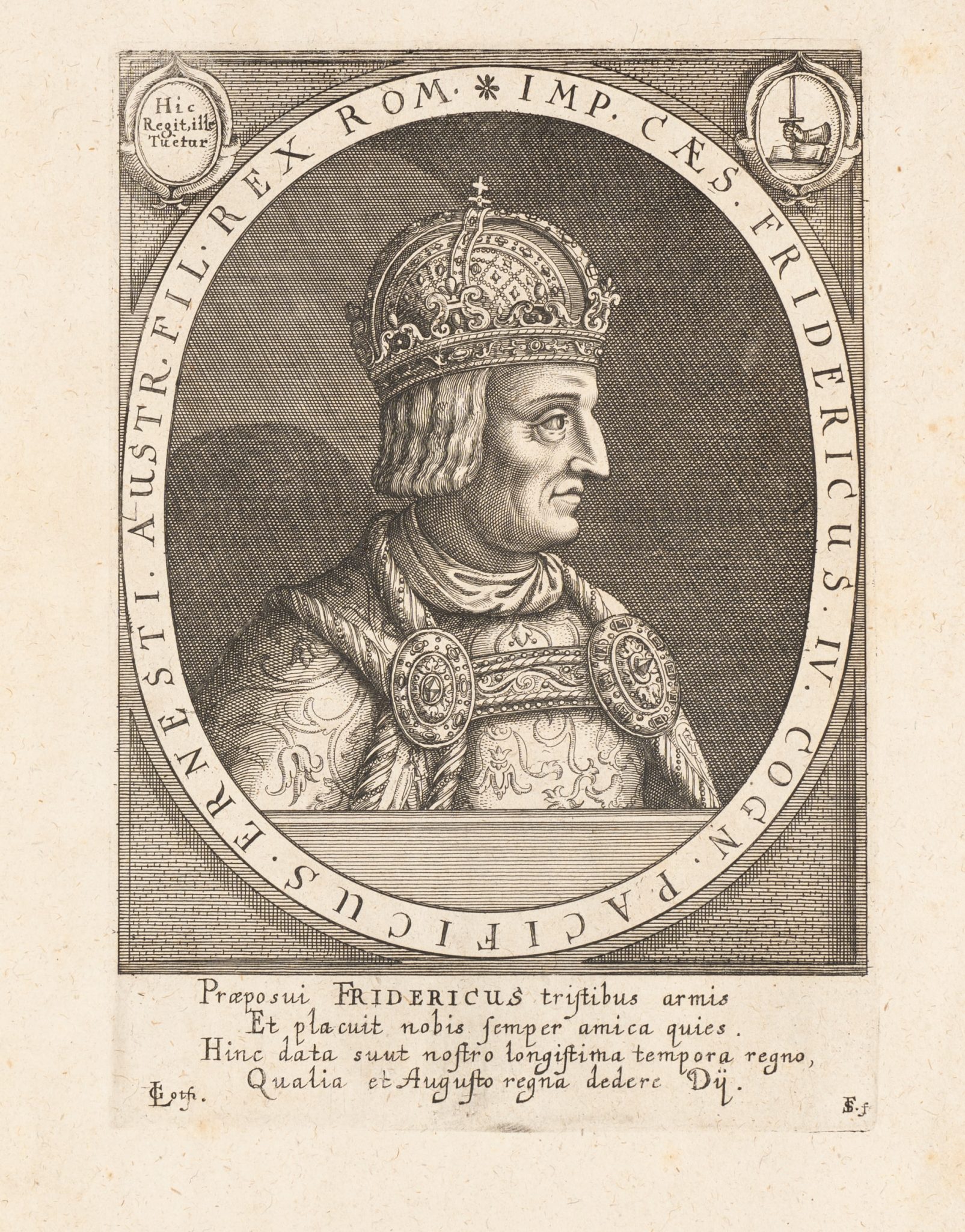 Portrait des Kaiser Friedrich III. HRR