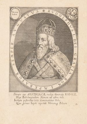 Portrait des Kaiser Rudolf I. HRR