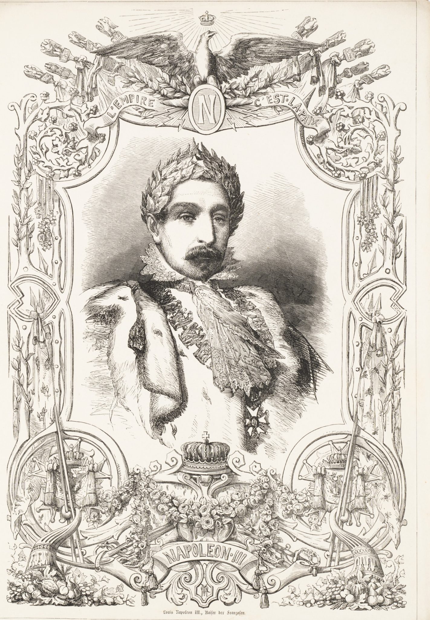 Porträt des Kaisers Napoleon III.