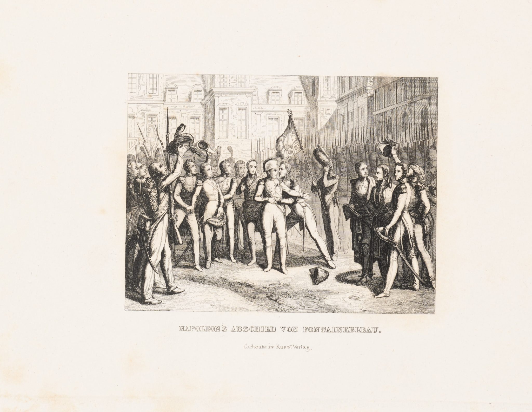 Napoleons Abschied von Fontainebleau