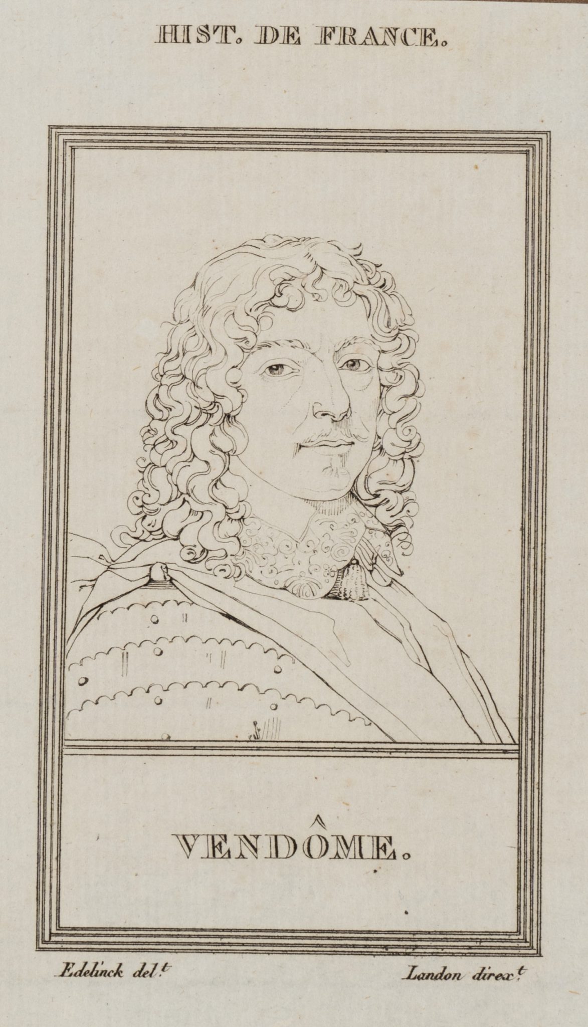 Porträt von Louis Joseph Vendôme