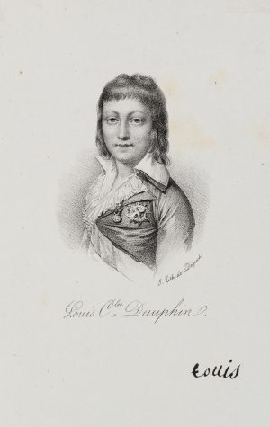 Porträt des jungen Kronprinz Ludwig XVII.