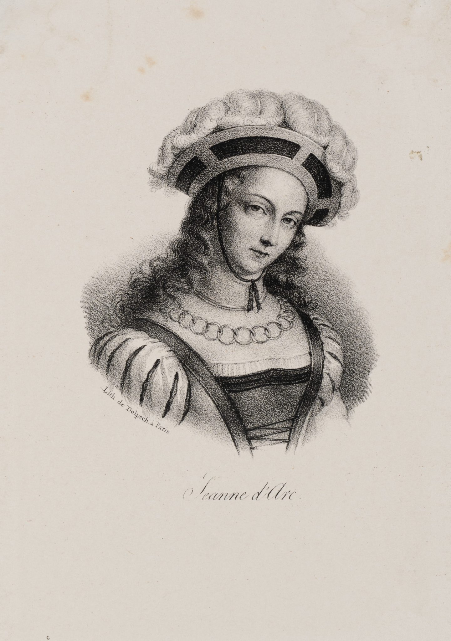 Porträt von Jeanne d'Arc