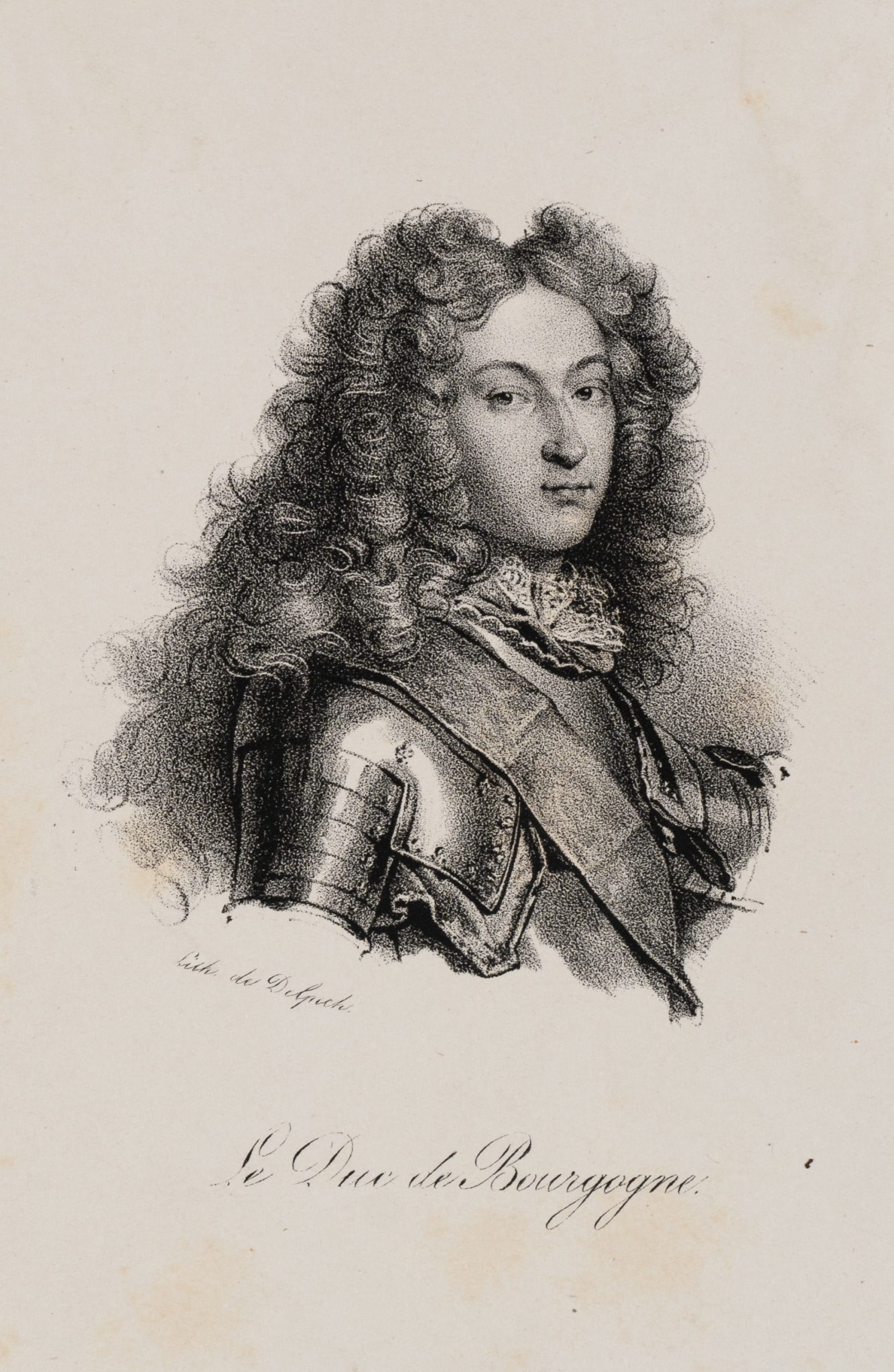Porträt des Louis de Bourgogne