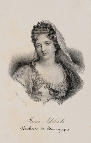 Porträt der Herzogin von Burgund