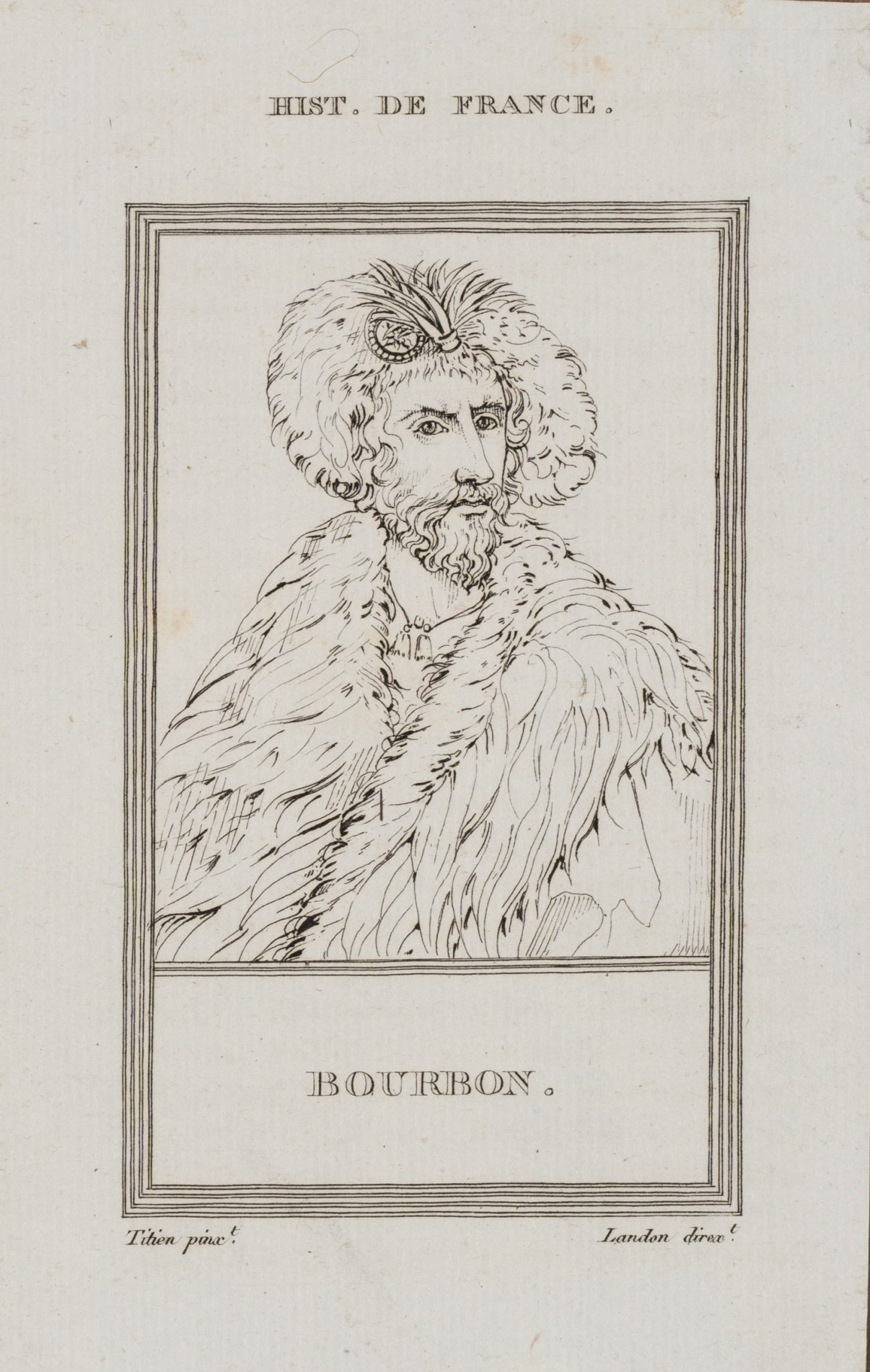 Porträt von Charles III. de Bourbon