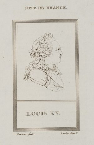 Porträt von Louis XV