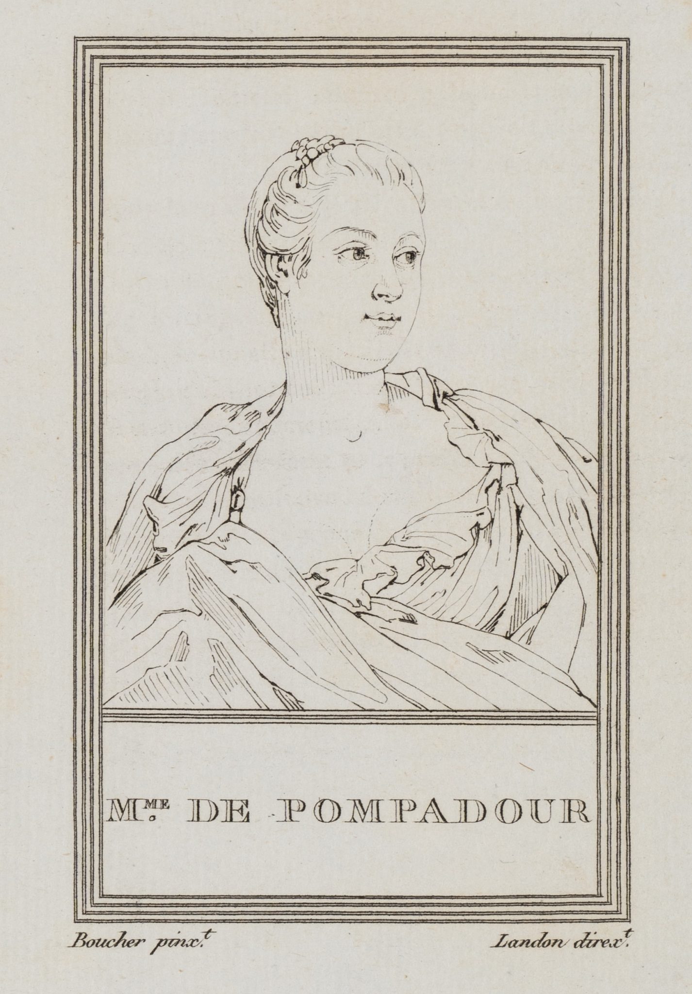 Porträt von Madame de Pompadour
