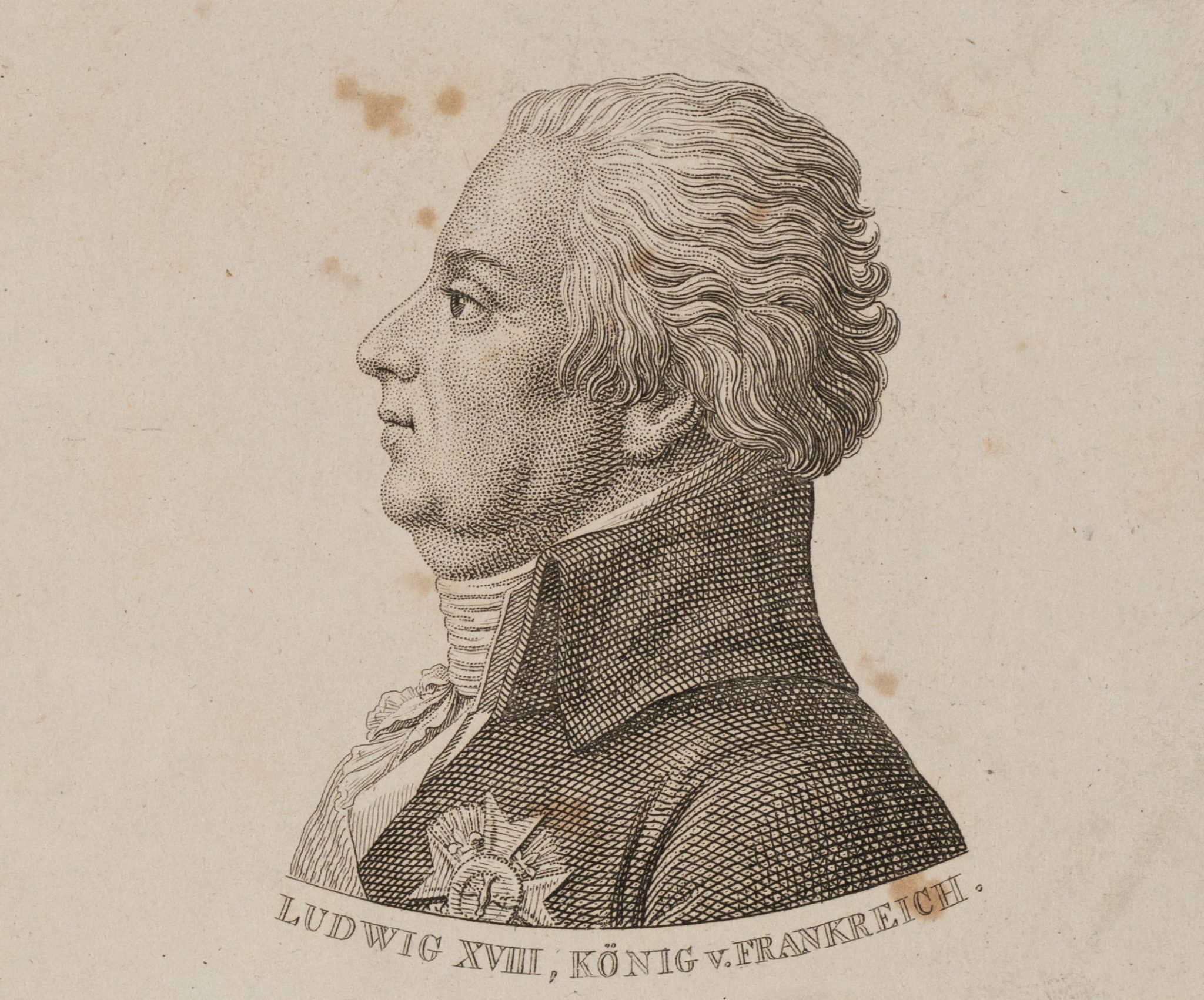 Porträt Ludwig XVIII.
