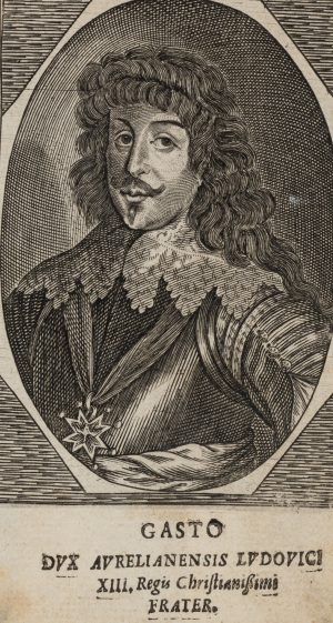 Historisches Porträt Gaston von Orleans