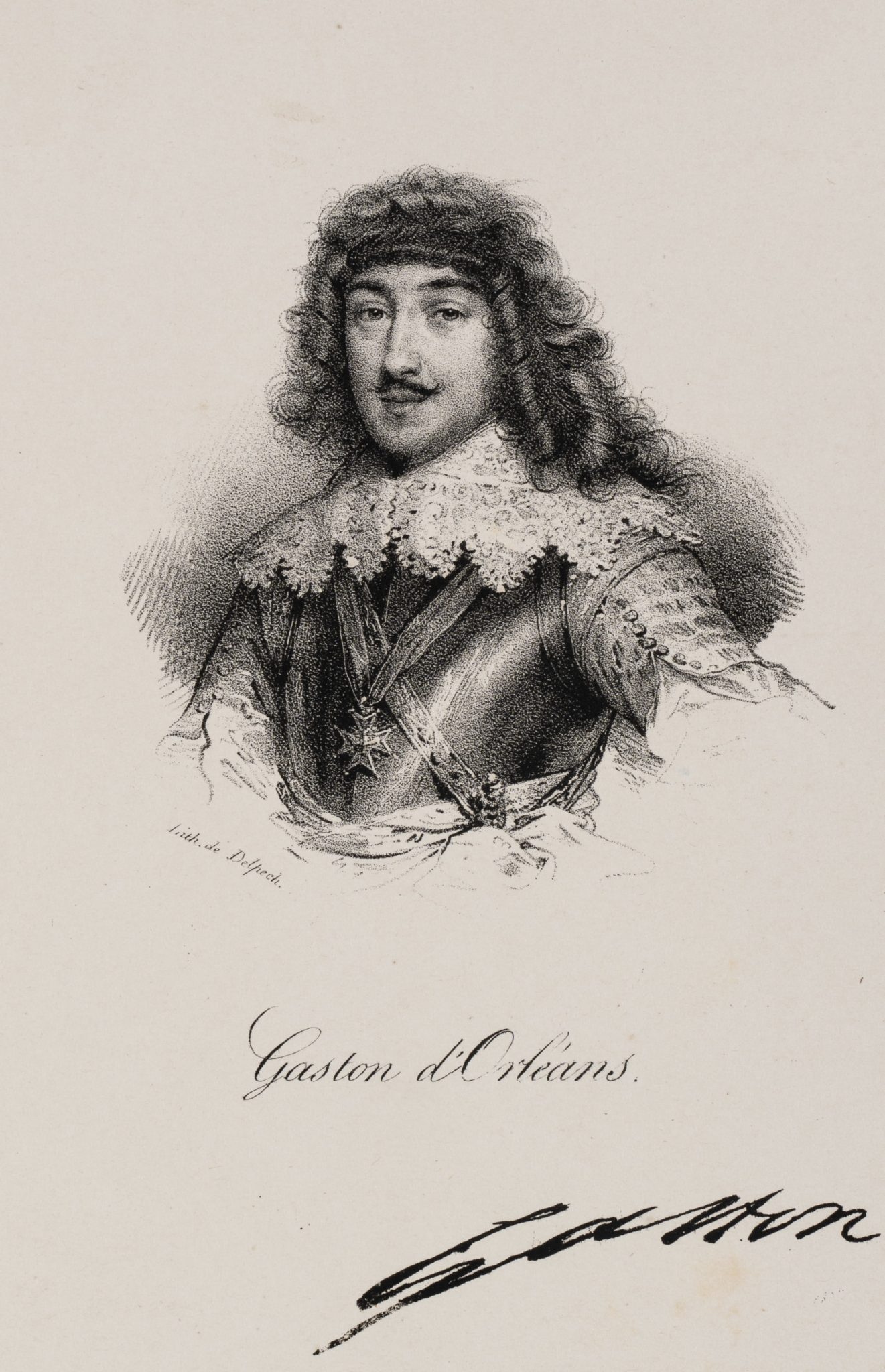 Porträt von Gaston d'Orléans