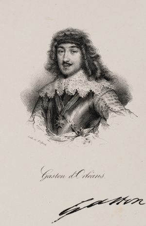 Porträt von Gaston d'Orléans