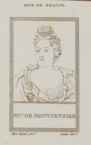 Porträt von Mlle. de Montpensier