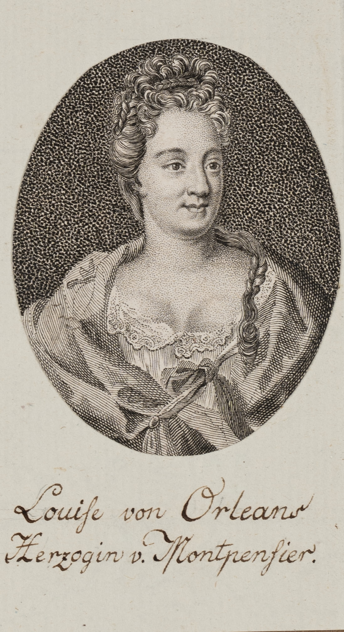 Porträt der Louise von Orleans