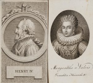 Porträts von Henry IV. und Gemahlin