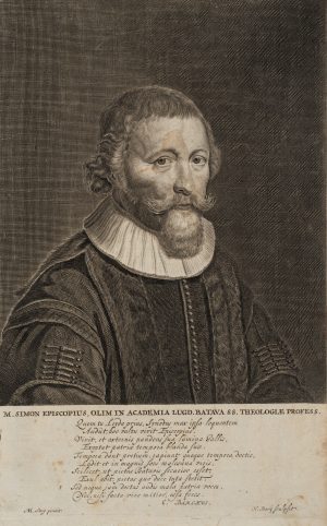 Porträt des Theologen Simon Episcopius