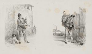 Städtische Szenen des 19. Jahrhunderts