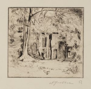 Bauernhaus im Wald