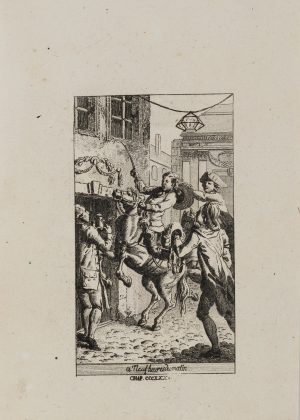 Revolutionäre Szene in Paris