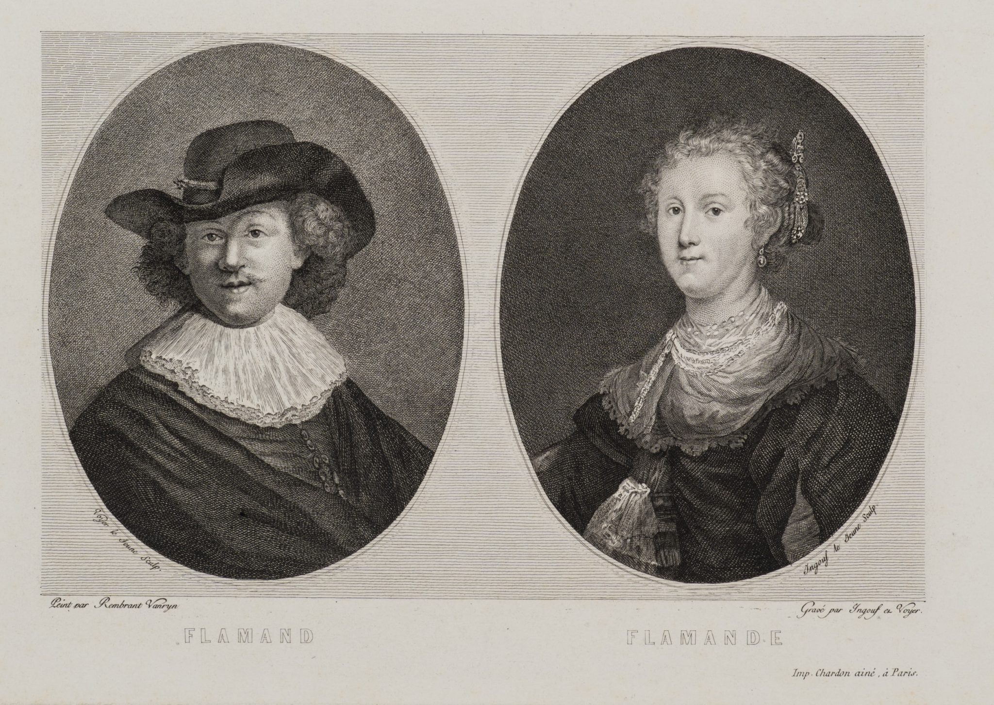 Rembrandt und Schwester - Doppelporträt