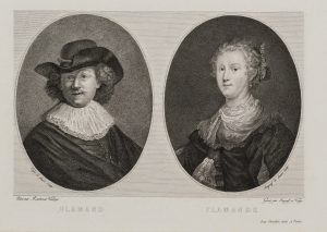 Rembrandt und Schwester - Doppelporträt