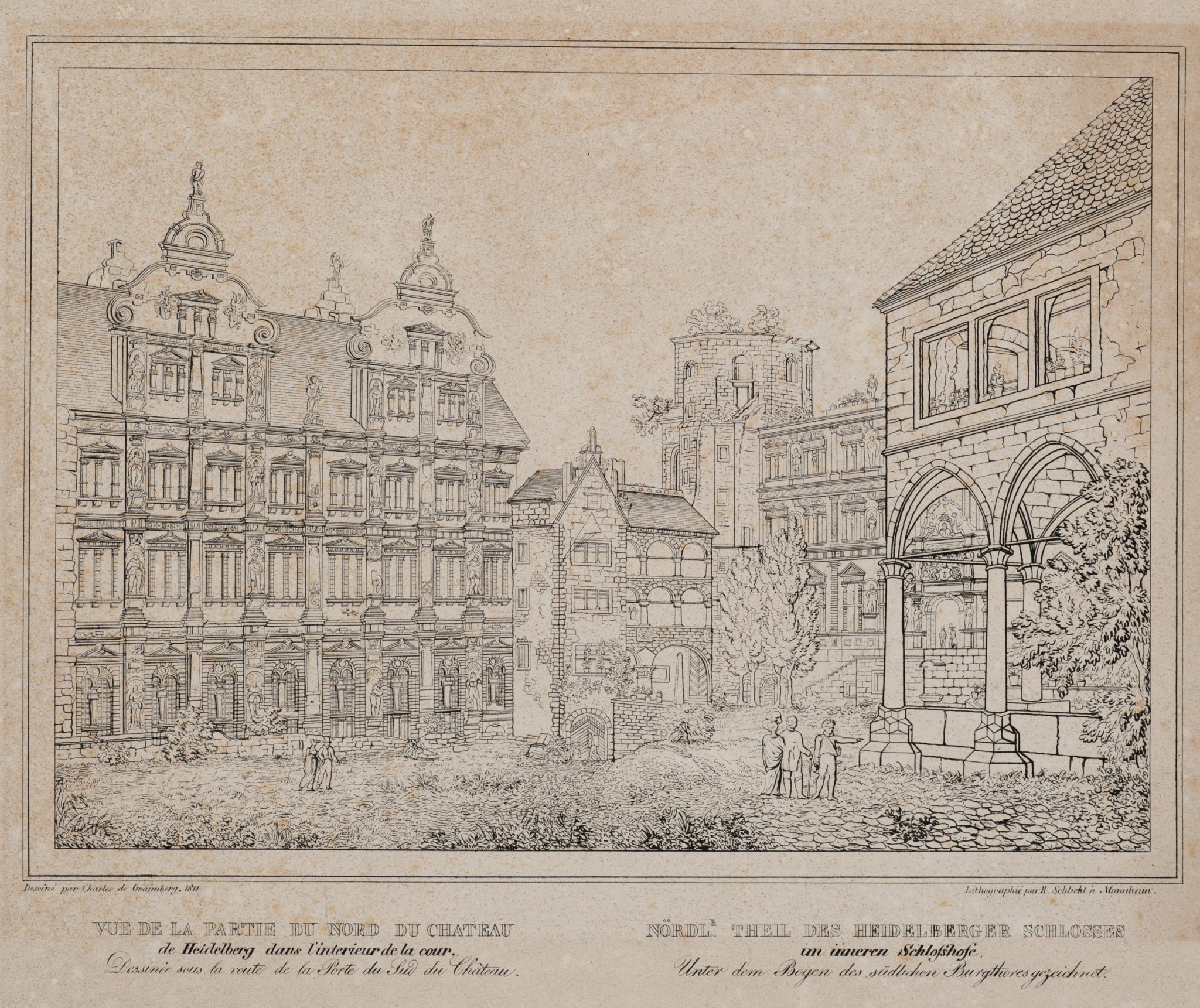 Heidelberger Schlossansicht