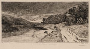 Landschaft an der Semois, Ardennen