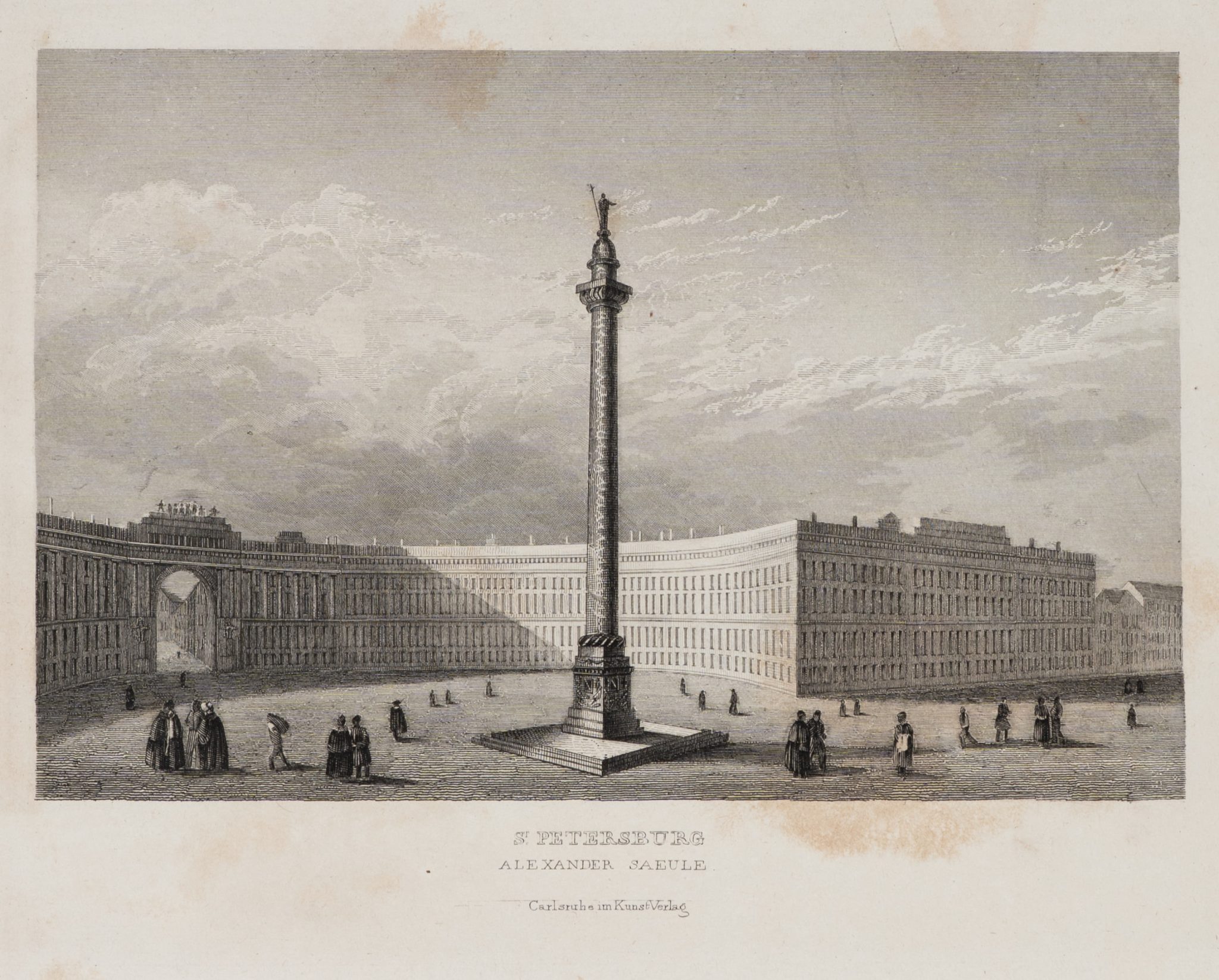Alexandersäule in Sankt Petersburg